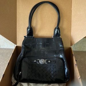 Gently used black Brighton purse.